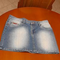 Minigonna in jeans, taglia 44 @Scout Roll-up