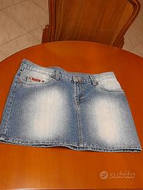 Minigonna in jeans, taglia 44 @Scout Roll-up