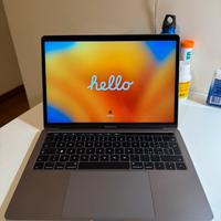 MacBook Pro 13 2017 Touch Bar 512GB batteria nuova