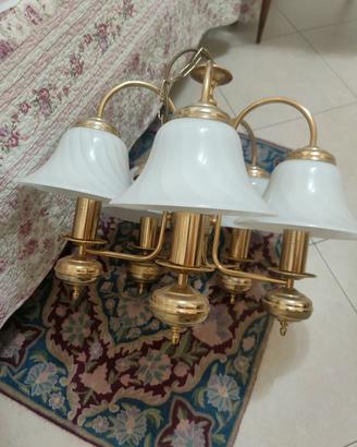 Lampadario vintage anni 60/70
