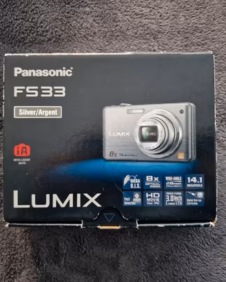 Panasonic Lumix DMC-FS33 fotocamera touch compatta