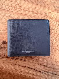 Portafoglio da uomo Michael Kors grigio