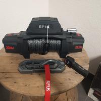 verricello epik 13.5 lb cavo tessile 12v