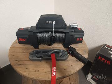 verricello epik 13.5 lb cavo tessile 12v