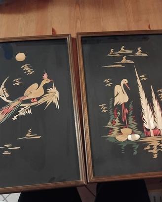 coppia quadri anni 80