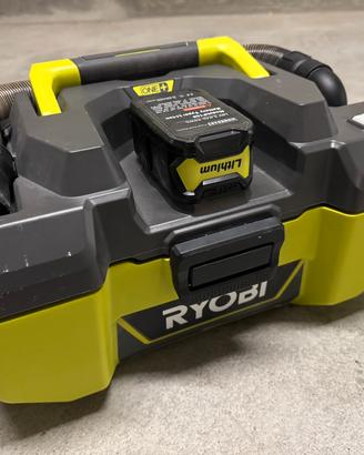 ASPIRATUTTO BATTERIA RYOBI R18PV