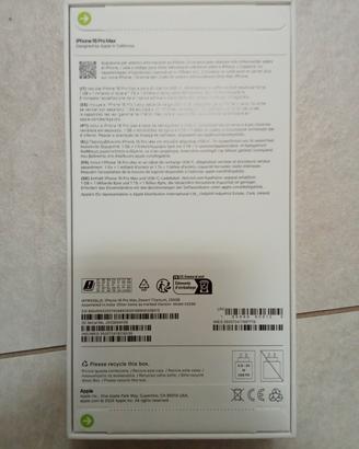 Iphone 16 pro max 256GB