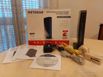 Modem Router Netgear N600 Wireless