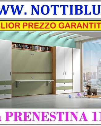 Letto a Scomparsa Castello RUDY by Notti Blu