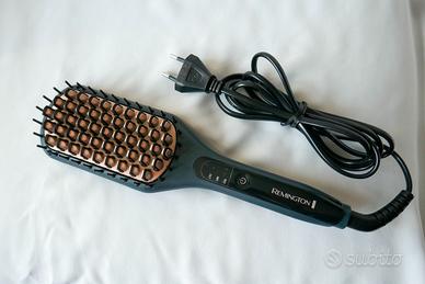 Piastra-spazzola per capelli Remington