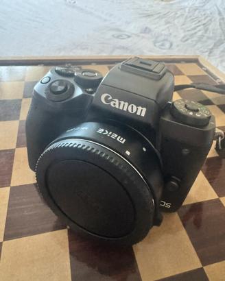 Canon EOS M5+adattatore ef-s PREZZO TRATTABILE