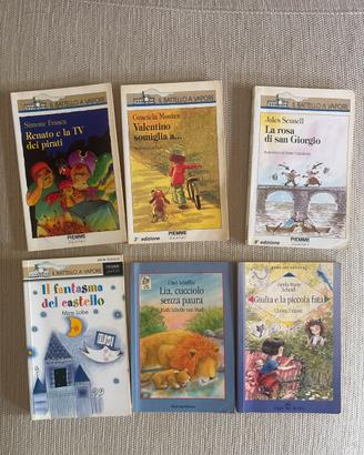 Lotto 6 libri bambini primi lettori
