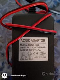 Caricabatteria x auto 12v multifunzione