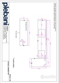 Top cucina in gres Fokos Roccia + gas + rubinetto