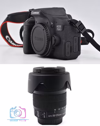 Canon EOS 750D + Canon EF-S 18-135mm IS