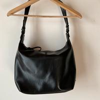Borsa vintage in pelle nera