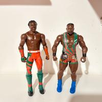 WWE Big E & Xavier Woods wrestling action figure