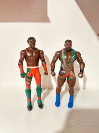 WWE Big E & Xavier Woods wrestling action figure