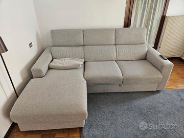 Divano letto Poltronè Sofa Libolla 4 sedute
