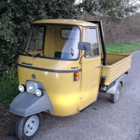 Ape piaggio d'epoca con certificato storico