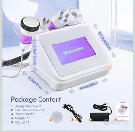 Macchinario per cavotazione e radiofrequenza