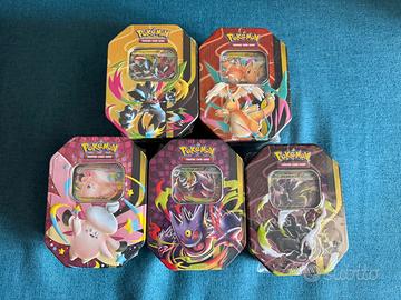 Tin box Pokemon