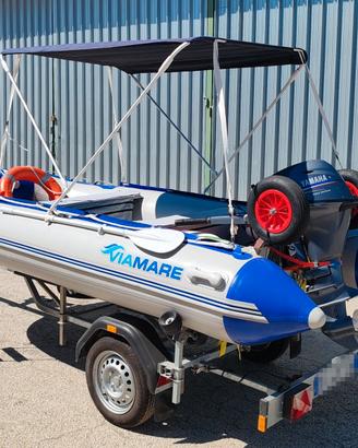 VIAMARE 380 S ALU + Yamaha 15 cv 4 tempi