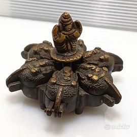 Ganesha Orientale bronzo per spezie