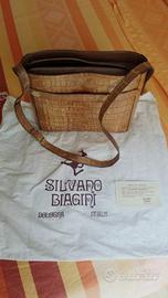 Borsa Silvano Biagini in coccodrillo