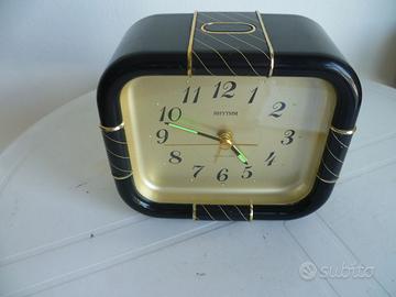 Sveglia RIHTM  Quartz  alarm design Japan anni 70