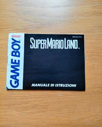 Manuale SuperMario Land x Nintendo Game Boy