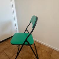 Sedia pieghevole vintage