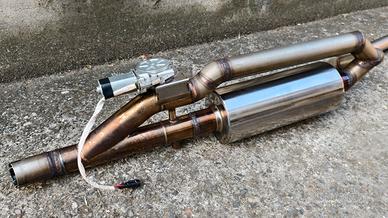 Scarico sportivo Suzuki Samurai INOX con valvola