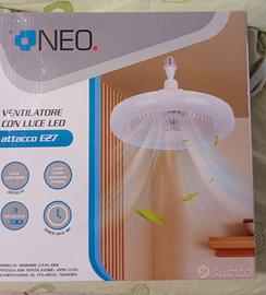 Ventilatore da soffitto con luce