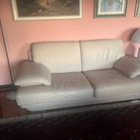 Salotto vera pelle