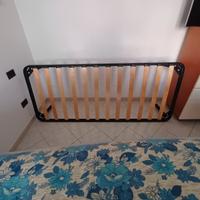 Rete con doghe e materasso 12cm