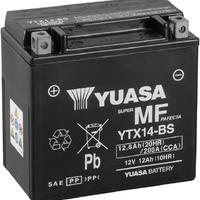 **Yuasa YTX14-BS Batteria Moto 12V 12Ah Senza Manu