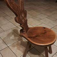 Sedia legno stile Valvaraita 
