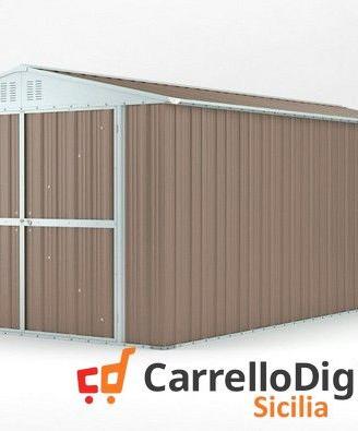 Box garage auto in Acciaio 327x611 19mq tortora