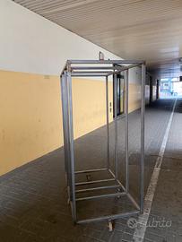 Carrello Porta pezze di tessuto professionale