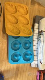 Stampi in silicone per ciabelline e cioccolato