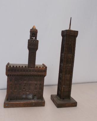 SOUVENIR PALAZZO VECCHIO E IL CAMPANILE FIRENZE