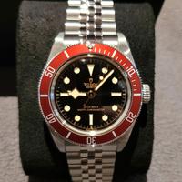 Tudor Black Bay ghiera rossa, METAS, jubilee NUOVO