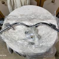 manubrio sterzo piaggio vespa 125 faro basso V30 V