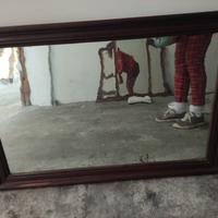 Specchio antico rettangolare 