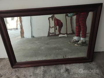 Specchio antico rettangolare 