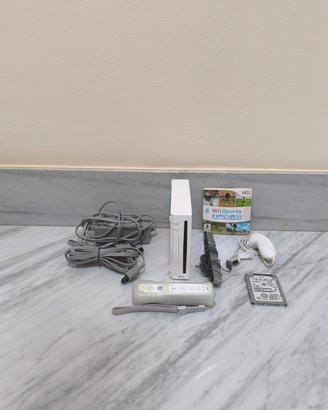 Nintendo Wii White Edition + HDD e Giochi 