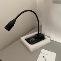 Base microfonica da tavolo con pulsante VIVALDI