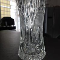 vaso cristallo boemia