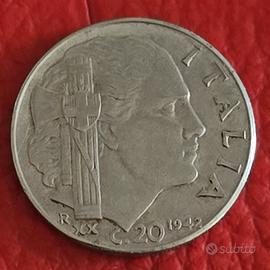 Moneta 20 cent del 1942, Vittorio Emanuele III